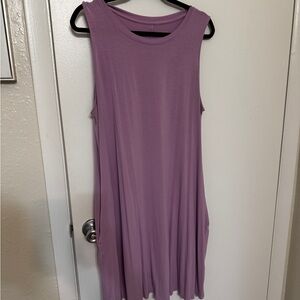 Time and Tru Purple Sleeveless Tunic